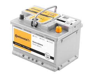 Batteria Continental L2B 60Ah 12v 580A positivo a destra = Fiamm 54 AH