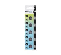 Batteria CR1620 al litio 3V di Fabriplus, perfetta per dispositivi elettronici come orologi e telecomandi. Dimensioni: 20 x 5 x 0,4 cm. Elevata durata e prestazioni affidabili.