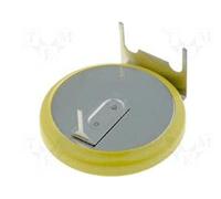 Batteria CR2032 3V lamelle 2x1 spaziatura orizzontale 17,8 mm