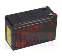Batteria CSB UPS12580 12V 10Ah AGM ermetica UPS Faston 6.3mm REW45-12 SW280-12
