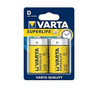 Varta Batterie Tipo D Superlife MN1300 2020 Zinc-Carbono 1,5V 2 pezzi