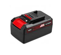 Batteria da 18 V 6,0 Ah compatibile con Einhell Power X-Change, batteria agli ioni di litio ad alte prestazioni con indicatore LED dello stato di carica, batteria di ricambio per utensili elettrici da