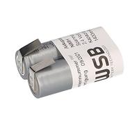 Batteria da 2,4 V, 1400 mAh, compatibile con rasoio a secco, ad esempio Philips Philishave HQ Serie, marrone, Grundig