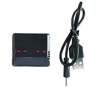 Batteria Da 3 7 V Da 1 A 4 Cavi Convertiti Ricarica Bilanciati USB Per HS330 X5S X5SC S5C X708 SS40 SS40 Quadcopter