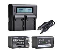 Batteria Da 3400 MAh, Compatibile Con Canon, For BP-A30 A60 -A90 EOS C200, C200B, C220B, EOSC300 MarkII, C300 Mar(2Pc set)