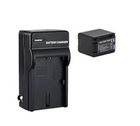 Batteria Da 3900 MAh VW-VBT380 VBT380 VW-VBT190 VBT190 + Caricatore USB, Compatibile Con Panasonic HC-VXF999, HC-VXF990, HC-VX870, HC-VX989(1Battery and 1Charger)