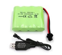 Batteria da 4,8 V pacco batteria nimh da 2400 mAh batteria ricaricabile RC con