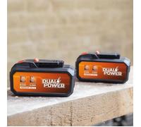 Batteria da 4ah 2x20V per strumento da 40 V o 8Ah su utensile di alimentazione a doppia potenza 20 V - compatibile con strumenti 40 V & 20 V