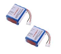 Batteria da 7,2 V 5200 mAh, compatibile con iRobot, compatibile con Braava, 380T, 380, 390T, 5200, 5200B, 5200C, parti for aspirapolvere(2PCS-5200MAH)