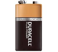 Batteria da 9 V Duracell 6LF22 9 V MN1604 (K1) Basic - CELL ALCALINE BLISTER 1 PC (6LF229VMN1604 (K1))