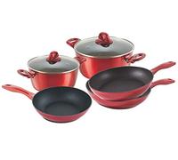 Batteria da cucina 7 pezzi in alluminio fondo a induzione