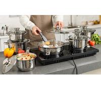 Batteria Da Cucina Da 12 Pezzi Royalty Line Rl1231