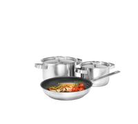 Batteria da Cucina Electrolux E3SS Argentato 5 Pezzi