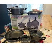 Magefesa Set Pentole 4 Pezzi + Set 3 Padelle