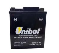 BATTERIA DA MOTO 12V 6AH UNIBAT PER DERBI GP1 125 04-08 CBTX7L-BS