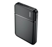 Batteria da Viaggio 5000mAh 2 Uscite USB 2.4A Compatto e Leggero Nero