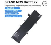 Batteria del computer portatile da 11,1 V 91WH 245RR per DELL XPS 15 9530 9535 serie per DELL Precision M3800 TOTRM H76MV 7D1WJ