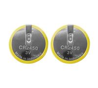 Batteria del dispositivo dell'acciaio inossidabile della batteria CR2450 delle cellule a bottone di temperatura 3V per la cellula industriale e automobilistica dura di uso