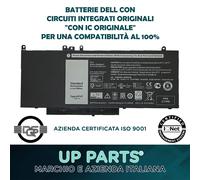Batteria Dell 6MT4T con Chip Originale (8180mAh) per PC Latitude E5270