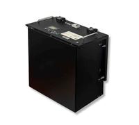 Batteria di Accumulo Per Fotovoltaico, Litio-Ferro-Fosfato LiFePO4, BMS Integrato CEI 0-21, Garanzia 10 Anni (9.6KWh 48V 200Ah)
