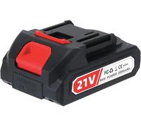 Batteria di backup ricaricabile da 21 V e 2000 mAh per tosaerba a batteria, tosaerba telescopici, tosaerba elettrici compatibili, mini motosega elettrica