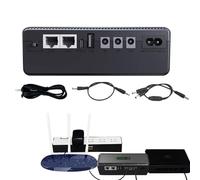 Batteria di backup UPS - Alimentazione a batteria per fotocamera Wifi da 10400 mAh - Rifornimento compatto di continuità, UPS, backup per monitor