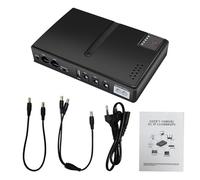 Batteria di Backup UPS, UPS in Standby 15 V 24 V POE 5 V 9 V 12 V USB 18 W Alimentazione con Batteria di Backup in Uscita, Alimentazione Ininterrotta UPS per Router, Modem,