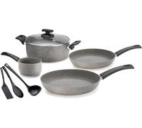 BATTERIA DI PENTOLE 8 PEZZI IN ALLUMINIO ANTIADERENTE OLYMPIA ROCKERS