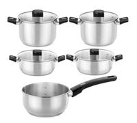 Batteria di Pentole Monix Elite Acciaio Inox Induzione Set Completo