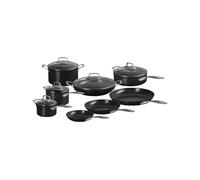 Batteria di Pentole Set 8 Pezzi Le Creuset 51827000010098 Nero