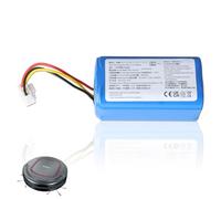 Batteria di Ricambio 12.8V 2000mAh LiFePO4 Compatibile con Severin Chill RB7025, RB7022, RB7720-Per Robot Aspirapolvere