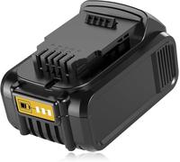 Batteria di ricambio 18 V, 5,0 Ah, per batteria Dewalt DCB184 DCB180 DCB181 DCB182 DCB200 DCB201 DCB204 DCB127 DCB112 2607335272 2607335461
