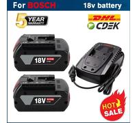 Batteria di ricambio 18V e 6.0/8.0Ah per Bosch 18V, sistema professionale senza fili BA BAT609 BAT618 GBA18V80, batteria per utensili.
