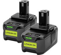 BATTERIA DI RICAMBIO 2 PEZZI 18V 5.5AH P108 AGLI IONI DI LITIO PER RYOBI ONE 18V