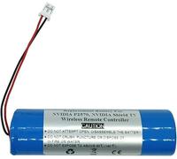 Batteria di ricambio 2600 mAh 3,7 V per NVIDIA P2570, NVIDIA Shield TV Wireless Controller LC18650