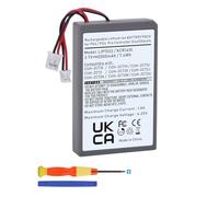 Batteria di ricambio 3,7 V/2000 mAh LIP1522 PS4 PS4Pro compatibile con Sony PlayStation 4 compatibile con controller DualShock4 V1 V2 CUH-ZCT2 CUH-ZCT2E CUH-ZCT1E CUH-ZCT1U KCR1410