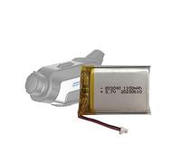 Batteria di ricambio 803040 compatibile con Sena 10C and Sena 10C Pro Motorcycle Bluetooth Camera Bluetooth Headset