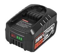 Batteria di ricambio ad alta capacità da 18 V, 5000 mAh, per Bosch PBA/PSB/PSR, compatibile con attrezzi per la casa e il giardino Bosch (1 pezzo)