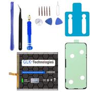Batteria di ricambio ad alta potenza, compatibile con Samsung Galaxy S23 SM-S911B EB-BS912ABY, batteria GLK-Technologies, batteria ricaricabile da 4100 mAh, incl. set di attrezzi professionali NUE