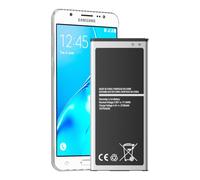 Batteria di ricambio ad alta potenza EB-BJ510CBC per Samsung Galaxy J5 (2016), compatibile con Samsung J5 J510 2016 SM-J510MN | TI-84 Plus CE
