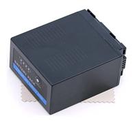 Batteria di ricambio adatta per Panasonic AG-DVC30, DVC60, NV-DS11, DS150, DS25, DS30, DS55, DS60, GS15, GS3, GS4, GS5, MX300, MX500, MX5, MX7 (sostituisce CGA-D54S) fotocamera OTB con panno per la