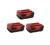 Batteria Di Ricambio Agli Ioni Di Litio Da 22 V E 5,0 Ah, Compatibile Con Hilti, Utensili, Martelli, Trapani, Utensili Elettrici B22 Da 22 V Da 21,6 V.(Red 3PCS)