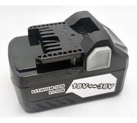 Batteria di ricambio agli ioni di litio per Hikoki Multi Volt BSL36A18X (18 V 5,0 Ah / 36 V 2,5 Ah), con 4 indicatori LED