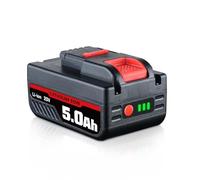 Batteria di ricambio agli ioni di litio WA3551 da 20 V, 5,0 Ah, compatibile con Worx WA3551.1 WA3553 WA3553.2 WA3641 WG169E utensili senza fili