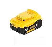 Batteria di ricambio al litio ad alta potenza da 6000 mAh for trapano elettrico e tosaerba DCB203 20V. Compatibile con Dewalt, utensile elettrico DCB206, DCB204.(5000mAh)