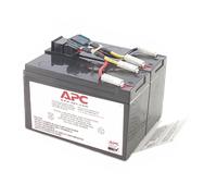 BATTERIA DI RICAMBIO APC RBC48, APC SUA750I, SMT750I, Nero