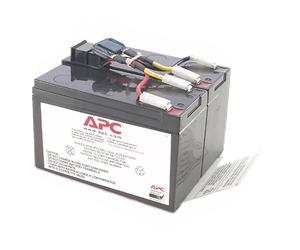 BATTERIA DI RICAMBIO APC RBC48, APC SUA750I, SMT750I, Nero