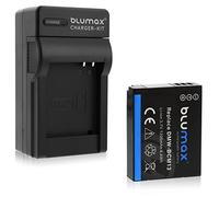 Batteria di ricambio Blumax compatibile con Panasonic DMW-BCM13 / DMW-BCM13-E 1200 mAh + caricabatterie per DMW-BCM13 / DMW-BCM13-E | Lumix DMC serie TZ40-TZ41-TZ55-TZ56-TZ58-TZ60-TZ61-TZ70-TZ71 |