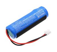 Batteria di ricambio compatibile con Cecotec 05100, Conga Immortal Extreme 3,7 V PN: Cecotec INR186 & 50 2600 mAh/9,62 Wh