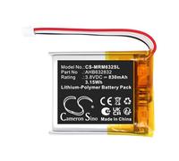 Batteria di ricambio compatibile con Marshall Major V PN: AHB632832 830mAh